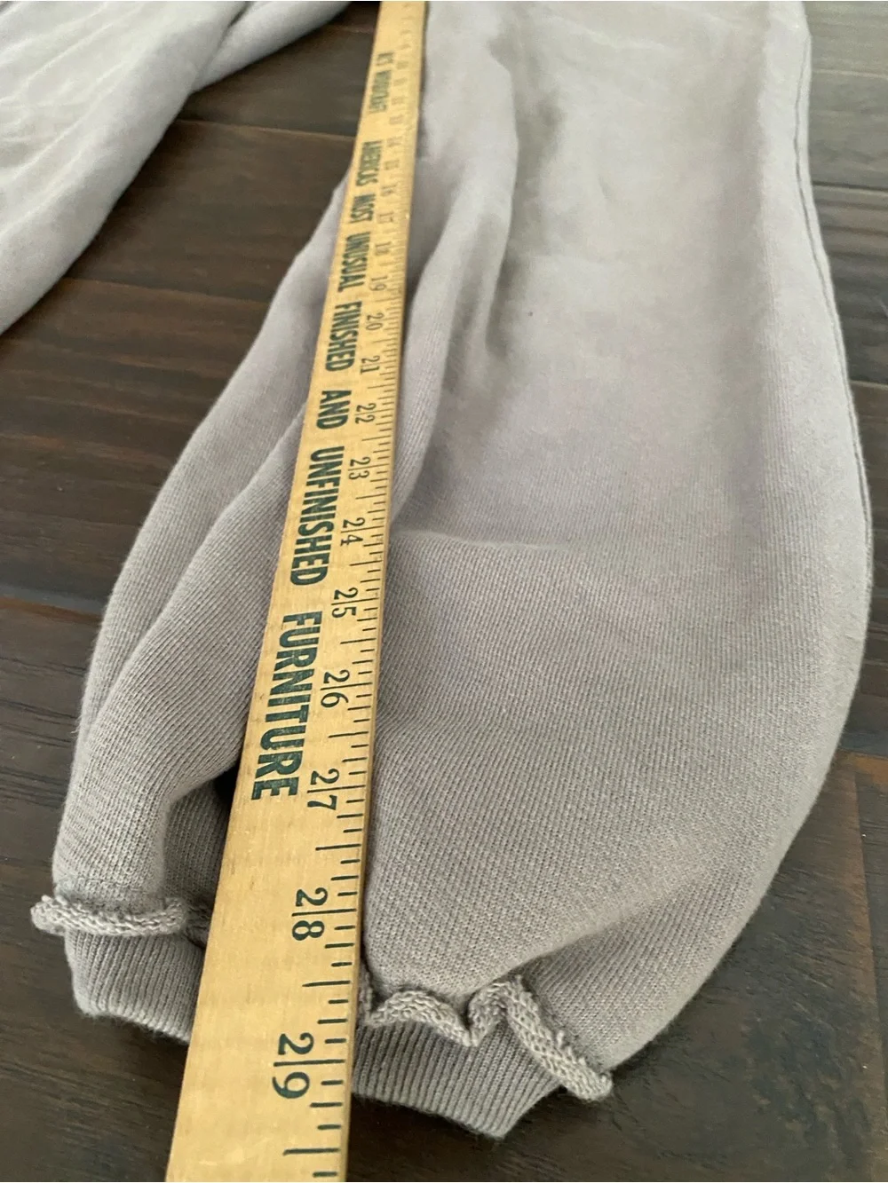 John Elliot tan High Rise sweatpant women’s size 5 or XXL - Picture 7 of 8